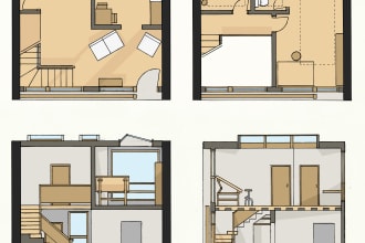 illustrate any line, road or floor map digitally