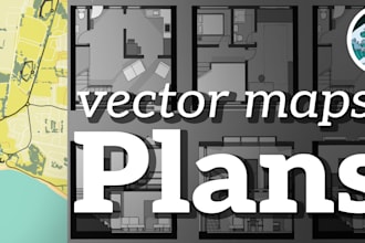 illustrate any line, road or floor map digitally