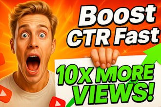 design amazing youtube thumbnail in 2 hours
