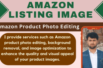 design amazon listing images and photo infographics for the amazon store