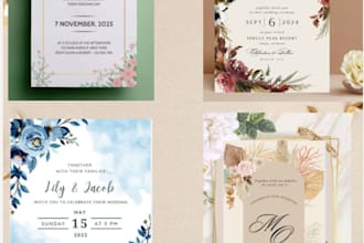 design beautiful invitation card