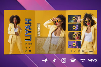 design artist epk portfolio press kit