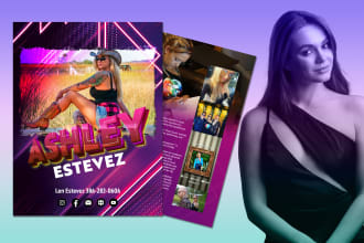 design epk artist social media reel kit
