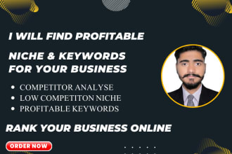 find less competition niche and high search volume keywords for your website