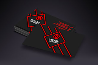 design professional logo and luxury minimalist business card