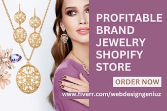 build jewelry shopify store shopify jewelry store jewelry dropshipping website