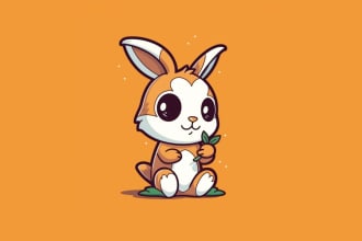 do cartoon character logo design