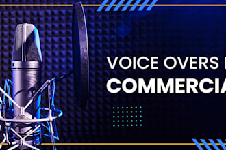 voice a friendly american female commercial