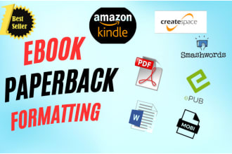 professional kindle formatting and conversion from any file