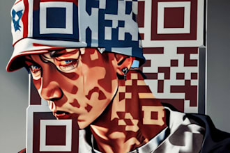 ai unique qr code for your website