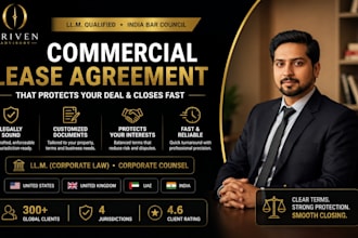 draft a commercial lease agreement that protects your deal and closes fast