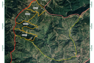 create gis maps, interactive maps , spatial analysis
