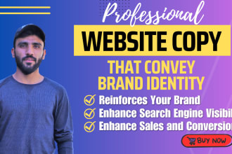 do sales copy and website copywriting that sells instantly