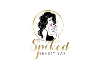create cosmetic, beauty and makeup logo design