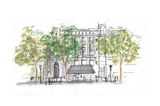create architectural or urban sketches