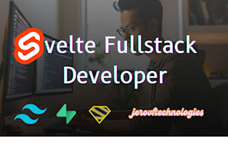be your svelte and sveltekit developer