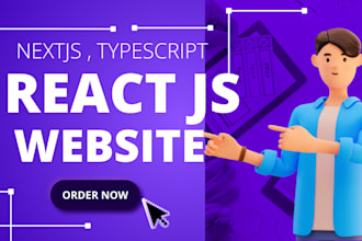 do custom website as full stack website developer, front end, nextjs , nodejs