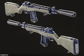 create high quality 3d props and objects