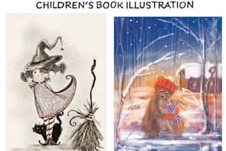 illustrate a childrens book
