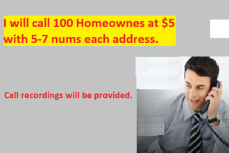 offer real estate cold calling and appointment set up
