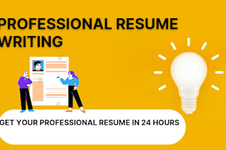 create professional cv, resume writing, resume maker
