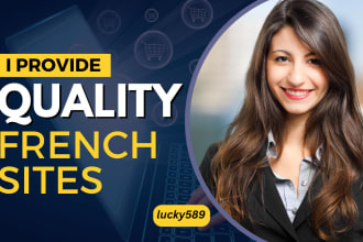 providing authority french blog posts and link insertion