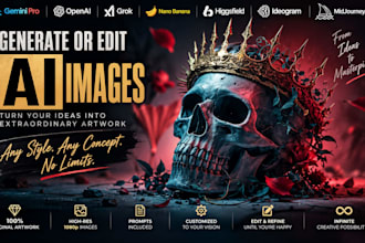 generate and edit ai images to make original concept artwork