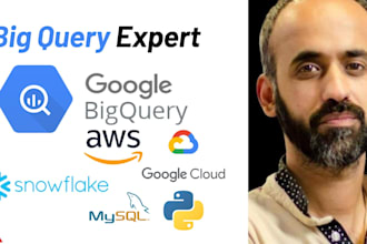 setup bigquery, gcp, snowflake and google data studio