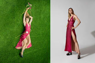 do fashion photo editing, model retouching