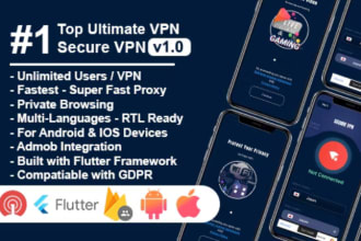 develop custom VPN apps for android and ios