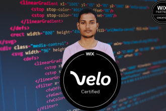 add a custom feature to wix website wix velo coding API