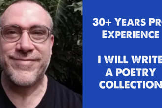 write a collection of poems