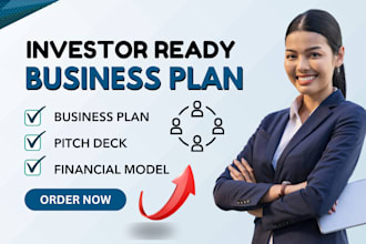 create an investor ready business plan with financial plan