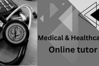 tutor medical sciences and biological subjects as a doctor