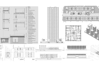 provide professional construction drawings in autocad