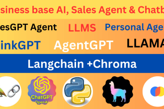 develop business ai agent, sales agent,chatbot using deepseek, chatgpt,salesgpt