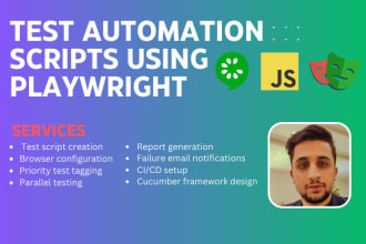 write automation scripts using playwright