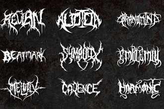 do trap death metal band logo