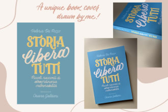 design a lettering composition for your book cover