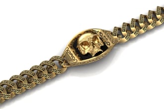 do 3d cad jewelry designs for 3d printing and rendering