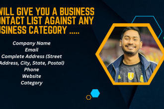 give you business email, phone, address of any country