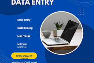 enter data in  ms office and data cleaning in excel