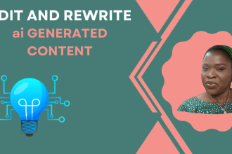 rewrite edit proofread and give a human touch to your ai generated content