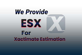 covert xactimate PDF estimate into an xactimate esx file