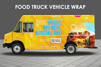 exclusive truck wrap, food truck wrap