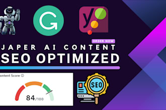 be your jasper ai articles or blog writer with surfer SEO