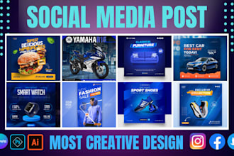 design instagram posts, carousel, reels and  instagram story in canva