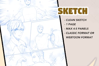draw comic based on your script