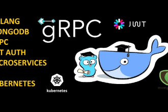 develop rest, grpc apis, microservices, debug and fix backend in golang