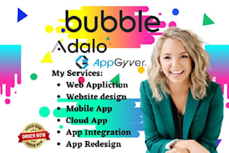 customize bubble io app design, responsive, db, workflow